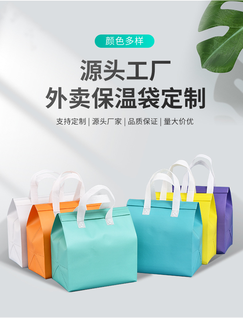 濮阳市无纺布保温袋外卖袋